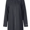 Ilse Jacobsen RAIN128 Raincoat - Dark Indigo | Rainwear | Jackets And Coats