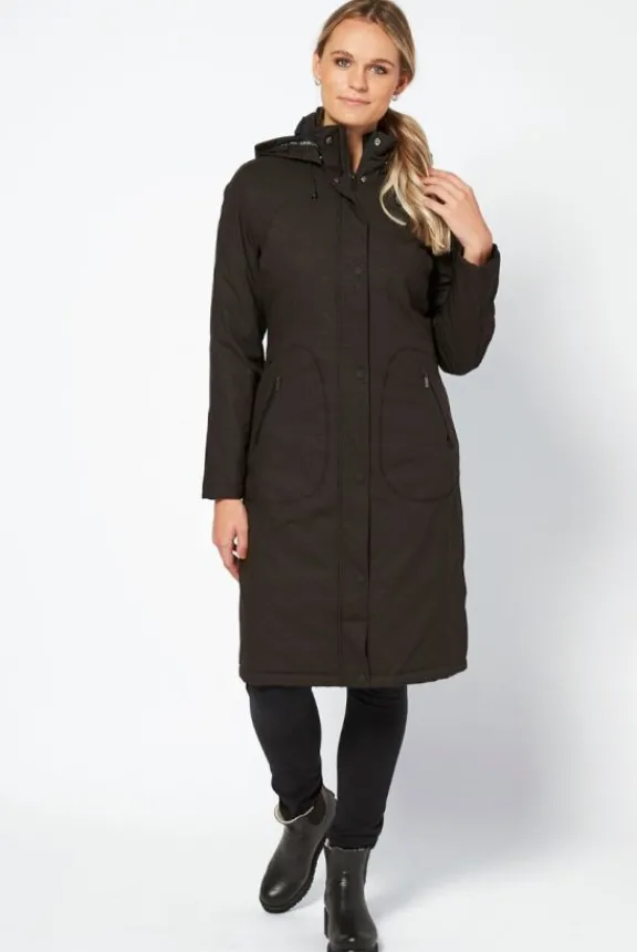 rain_raincoat__dark_indig_10.webp Ilse Jacobsen RAIN128 Raincoat - Dark Indigo | Rainwear | Jackets And Coats