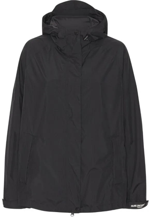 rainsp_raincoat__black_2.webp Ilse Jacobsen RAIN198SP Raincoat - Black | Rainwear | Jackets And Coats