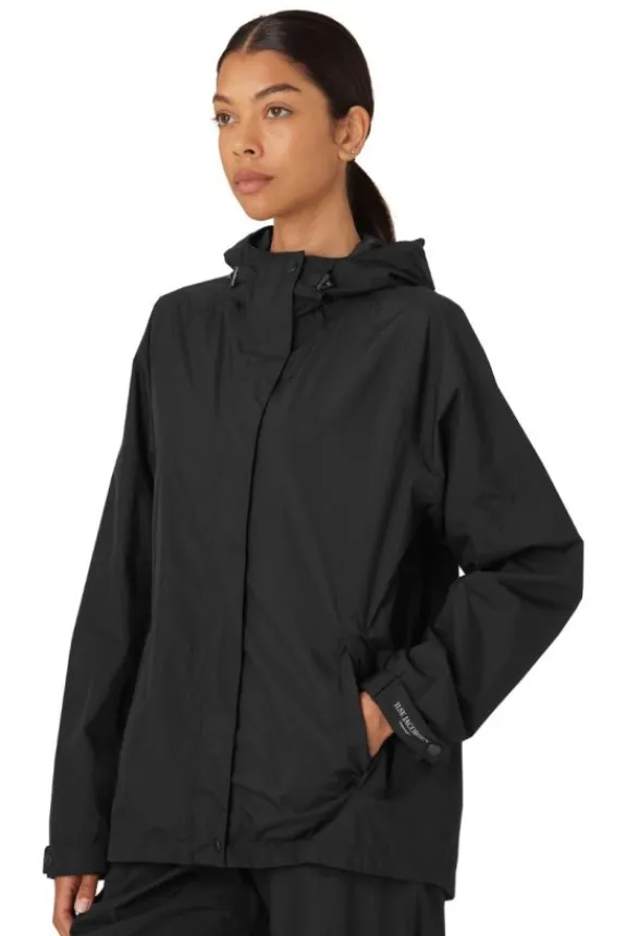 rainsp_raincoat__black_4.webp Ilse Jacobsen RAIN198SP Raincoat - Black | Rainwear | Jackets And Coats