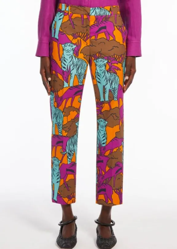 ravello_cotton_faille_tro_5-1.webp Weekend MaxMara Ravello Cotton Faille Trousers - Water Jungle | Trousers And Playsuits