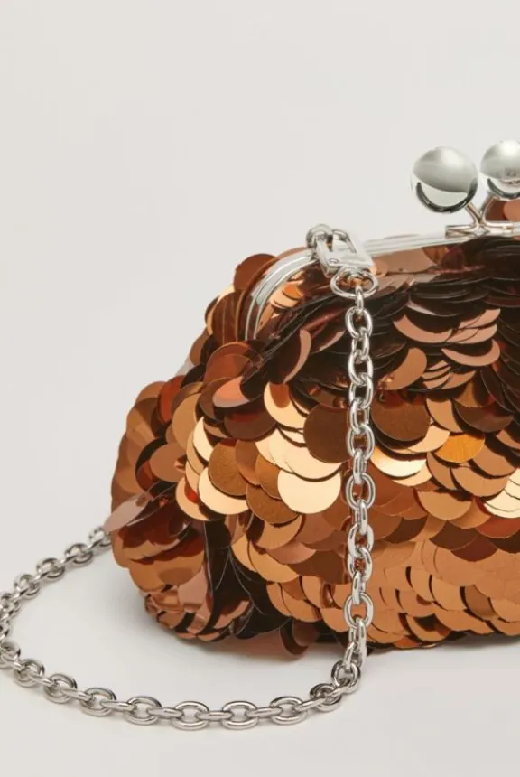 recital_small_sequinned_p_2.webp Weekend MaxMara Recital Small Sequinned Pasticcino Bag - Brown | Bags And Purses