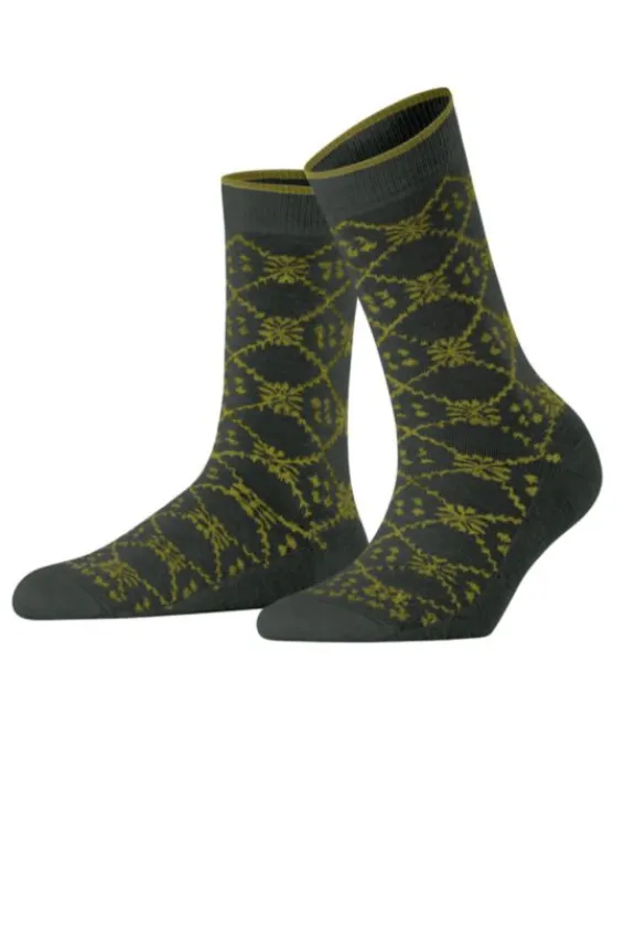 Falke Retro Sensation Socks - Forest | Hosiery
