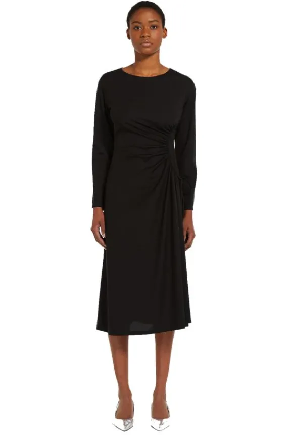Weekend MaxMara Romania Jersey Dress - Black | Dresses
