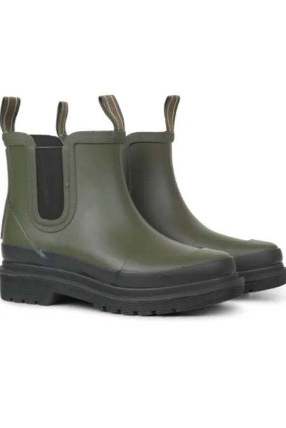 rubc_chelsea_boots__army_3.webp Ilse Jacobsen RUB30C Chelsea Boots - Army | Ilse Jacobsen | Rainwear