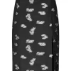 Baum Und Pferdgarten Samar Skirt - Black Bouquet Jacquard | Skirts