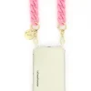 La Coque Française Sarah Chain 120cm Gradient Resin Gold Carabiners - Matte Pink | Phone Accessories | Gifts
