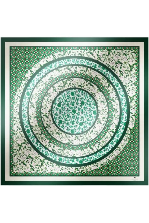 Weekend MaxMara Sarong Modal & Silk Shawl - Green | Scarves