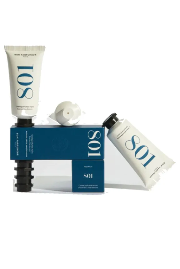 scented_hand_cream__aqua_4.webp Bon Parfumeur 801 Scented Hand Cream - Aquatic | Bon Parfumeur