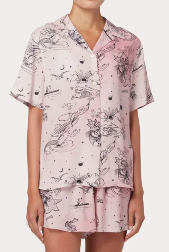 Paul Smith Sea Tales Shirt - Pink | Shirts And Tops