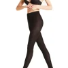 Falke Seidenglatt 40 Den Tights - Black | Hosiery