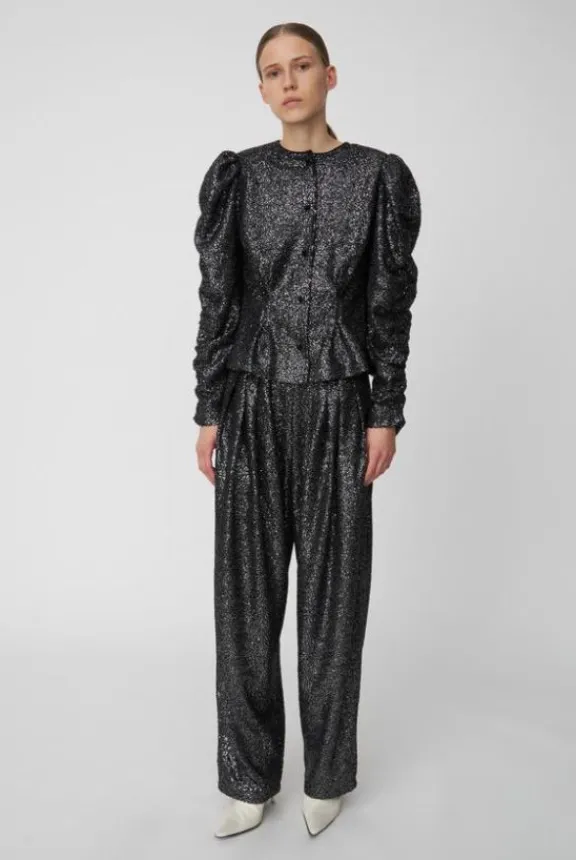 sequins_lam_jacket__black_2.webp Stella Nova Sequins Lamé Jacket - Black | Shirts And Tops | Jackets And Coats