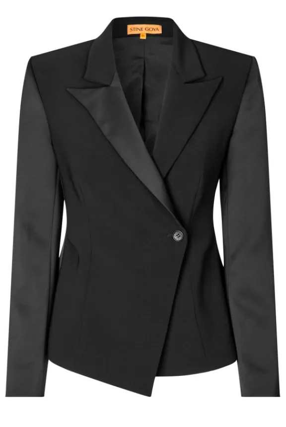 Stine Goya SGAurora Jacket - Jet Black | Suits & Co-Ordinates | Jackets And Coats