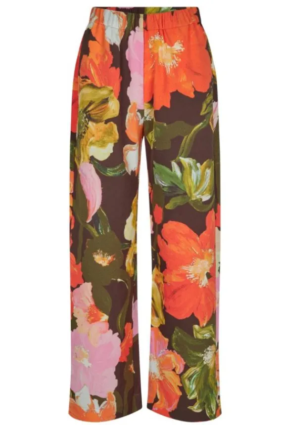 Stine Goya SGFatou Pants - Summer Night Poppies | Trousers And Playsuits | Suits & Co-Ordinates