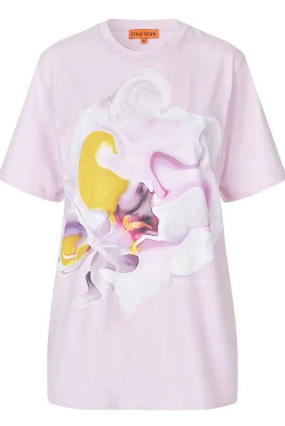 Stine Goya SGMargila T-Shirt - Rose Orchid | Shirts And Tops