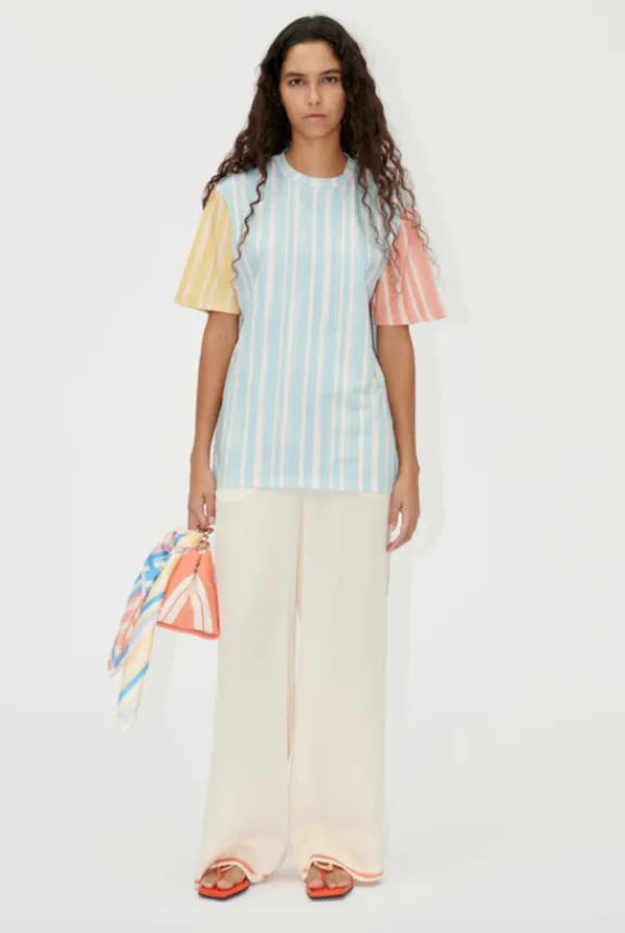 sgmargila_tshirt__summer__6.webp Stine Goya SGMargila T-Shirt - Summer Stripes | Suits & Co-Ordinates | Shirts And Tops