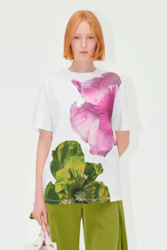 sgmargila_tshirt_poppies__4.webp Stine Goya SGMargila T-Shirt- Poppies Bloom | Shirts And Tops