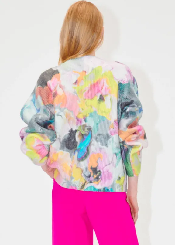 sgreba_cardigan__liquifie_5.webp Stine Goya SGReba Cardigan - Liquified Orchid | Knitwear