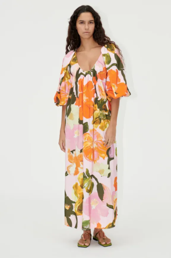 sgteresa_dress__summer_da_2.webp Stine Goya SGTeresa Dress - Summer Day Poppies | Dresses