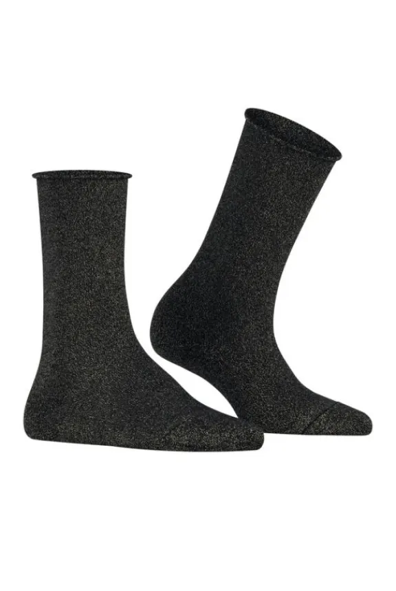 shiny_socks__black_4.webp Falke Shiny Socks - Black | Hosiery | Gifts