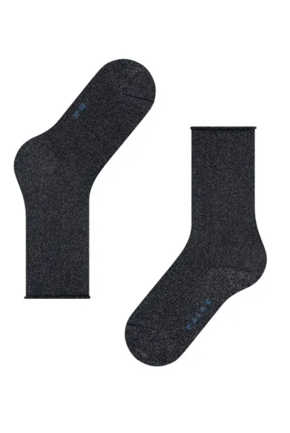 shiny_socks__dark_navy_3.webp Falke Shiny Socks - Dark Navy | Hosiery | Gifts