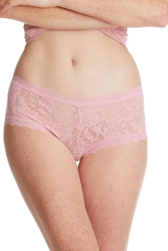 Hanky Panky Signature Lace Boyshort - Meadow Rose | Lingerie And Nightwear