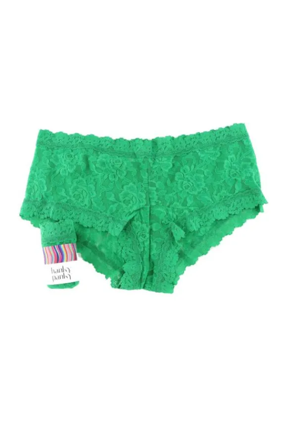 Hanky Panky Signature Lace Boyshort - Grassland Green | Lingerie And Nightwear
