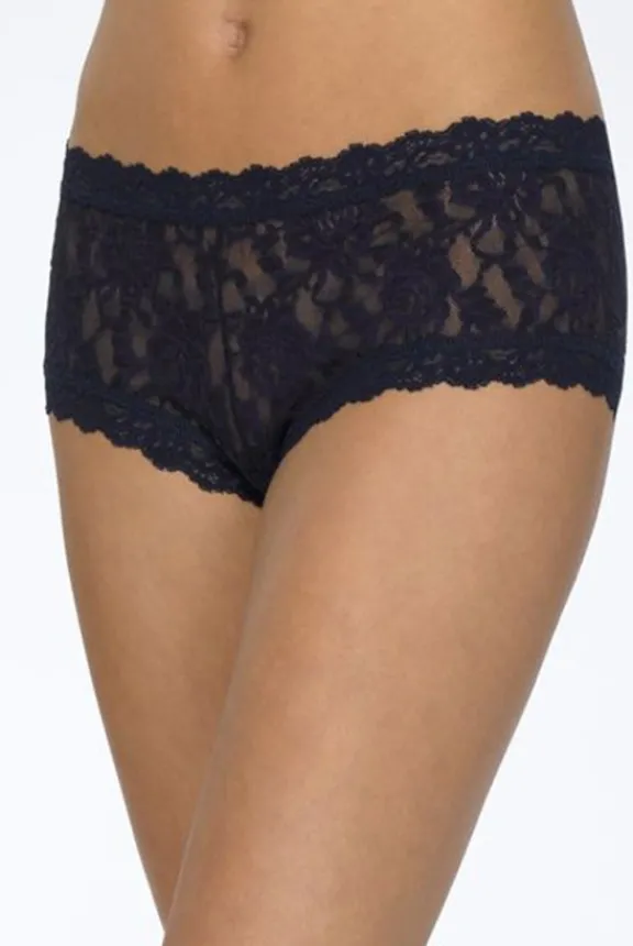 Hanky Panky Signature Lace Boyshort - Navy | Lingerie And Nightwear
