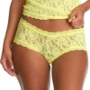 Hanky Panky Signature Lace Boyshort - Citrus Fizz Yellow | Lingerie And Nightwear