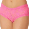 Hanky Panky Signature Lace Boyshort - Fiesta Pink | Lingerie And Nightwear
