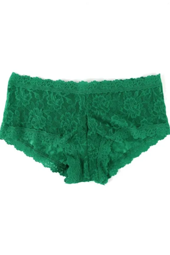 Hanky Panky Signature Lace Boyshort - Green Envy | Lingerie And Nightwear