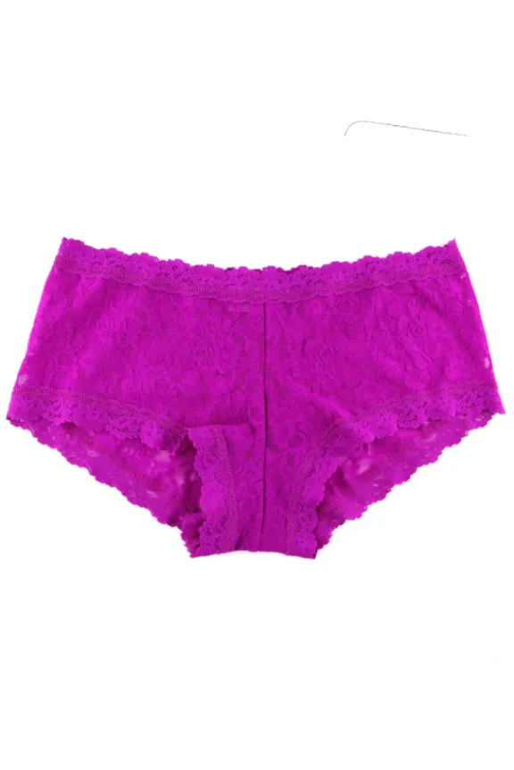 signature_lace_boyshort___2-20.webp Hanky Panky Signature Lace Boyshort - Countess Pink | Lingerie And Nightwear