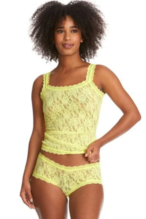 signature_lace_boyshort___3-3.webp Hanky Panky Signature Lace Boyshort - Citrus Fizz Yellow | Lingerie And Nightwear