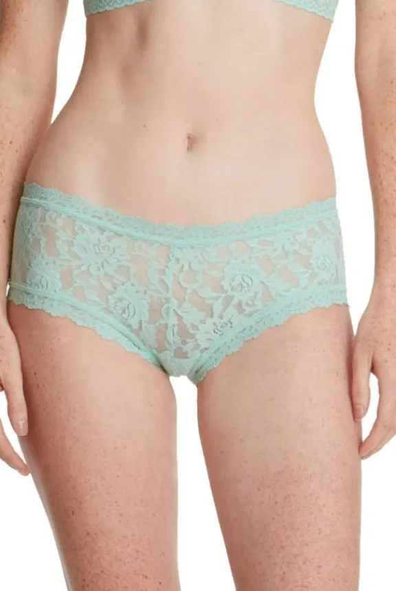 signature_lace_boyshort___4-9.webp Hanky Panky Signature Lace Boyshort - Mint Sprig | Lingerie And Nightwear