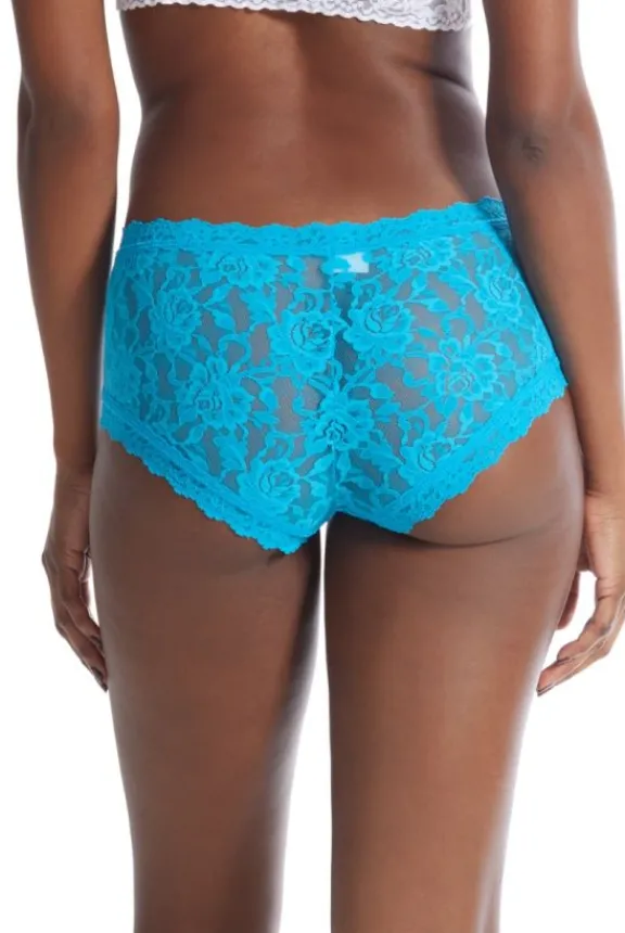 signature_lace_boyshort___5-11.webp Hanky Panky Signature Lace Boyshort - Kingfisher Blue | Lingerie And Nightwear