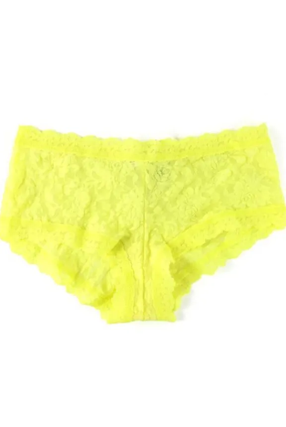 signature_lace_boyshort___5-2.webp Hanky Panky Signature Lace Boyshort - Citrus Fizz Yellow | Lingerie And Nightwear