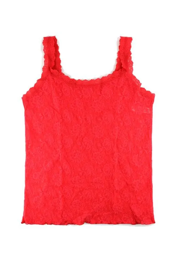 Hanky Panky Signature Lace Classic Camisole - Deep Sea Coral | Lingerie And Nightwear