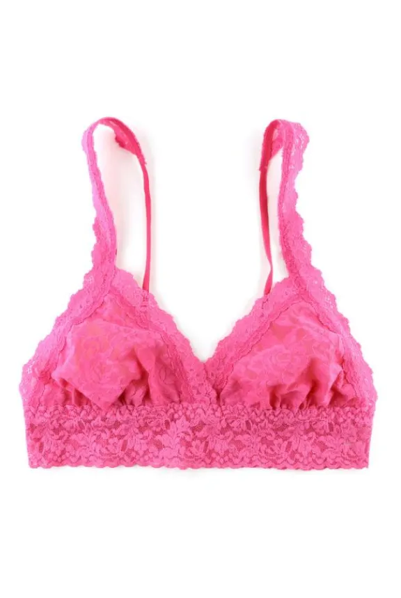 Hanky Panky Signature Lace Crossover Bralette - Dragon Fruit | Lingerie And Nightwear