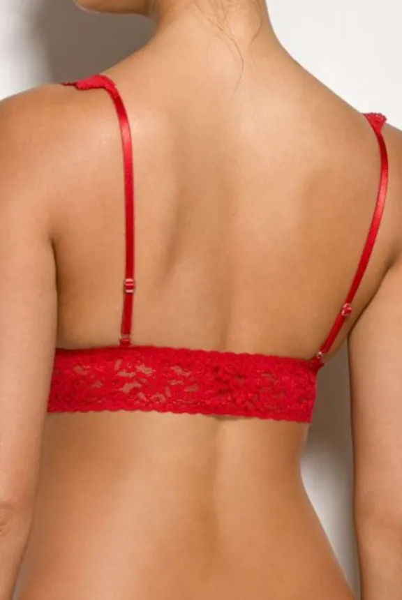 signature_lace_crossover__4-1.webp Hanky Panky Signature Lace Crossover Bralette - Black | Lingerie And Nightwear