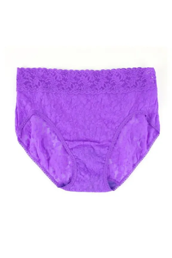 signature_lace_french_bri_0-4.webp Hanky Panky Signature Lace French Brief - Vivid Violet Purple | Lingerie And Nightwear