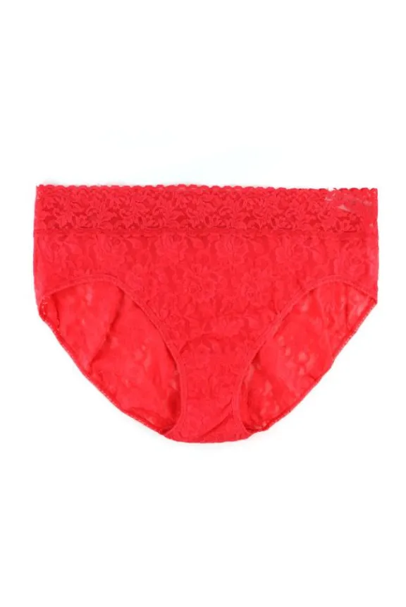 Hanky Panky Signature Lace French Brief - Deep Sea Coral | Lingerie And Nightwear