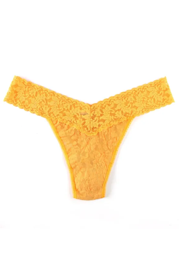 Hanky Panky Signature Lace Original Rise Thong - Ginger Shot | Hosiery