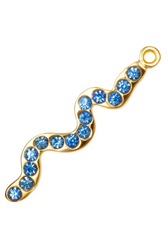 Lulu Copenhagen Snaky Add On One Piece - Light Blue | Jewellery