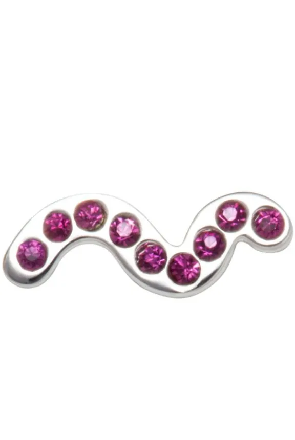 snaky_one_piece_silver__p_6.webp Lulu Copenhagen Snaky One Piece Silver - Pink | Jewellery | Gifts