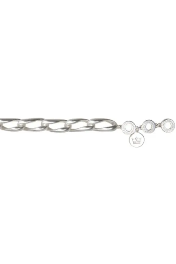 Sence Copenhagen Solar Short Necklace - Matt Silver | Jewellery