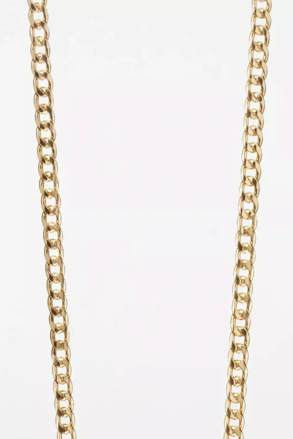 sona_chain_cm_resin_gold__2.webp La Coque Française Sona Chain 120cm Resin Gold Carabiners - Gold | Phone Accessories | Gifts