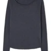 American Vintage Sonoma Long Sleeve T-Shirt - Vintage Navy Blue | Shirts And Tops