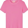 American Vintage Sonoma Round Neck T-Shirt - Fluorescent Acid Pink | Shirts And Tops