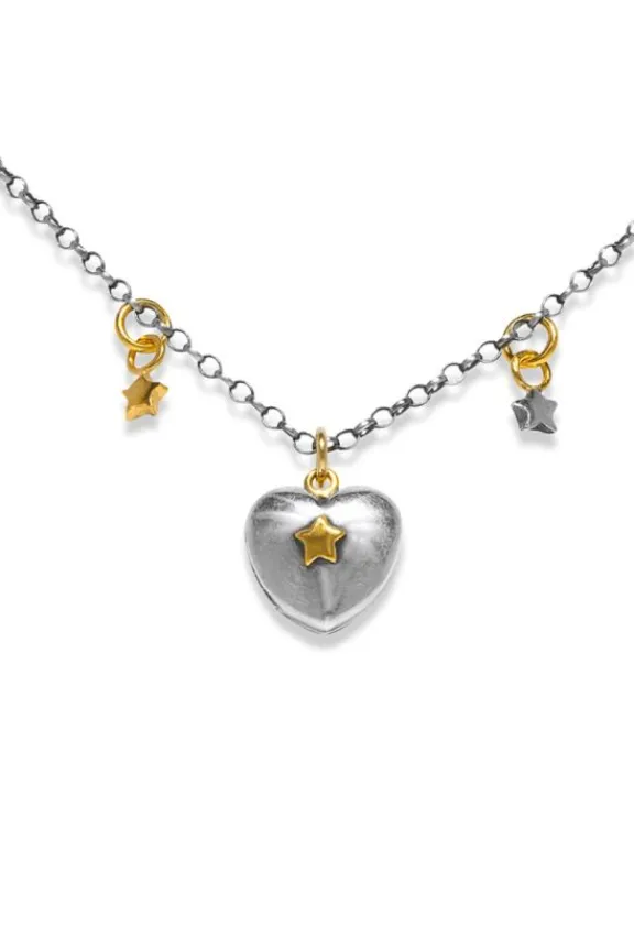 Sophie Harley Star Locket Necklace - 18 Inch Chain | Jewellery