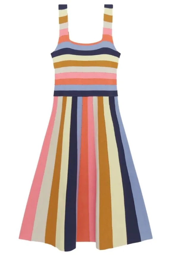 Paul Smith Striped Knitted Dress - Multicolour | Dresses